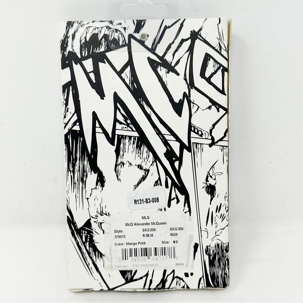 ALEXANDER MCQUEEN Manga Print iPhone 5/5s Hard Case NWT - Picture 3 of 5